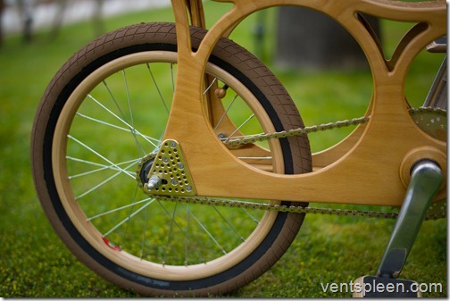 Hoopy Wooden Bicycle